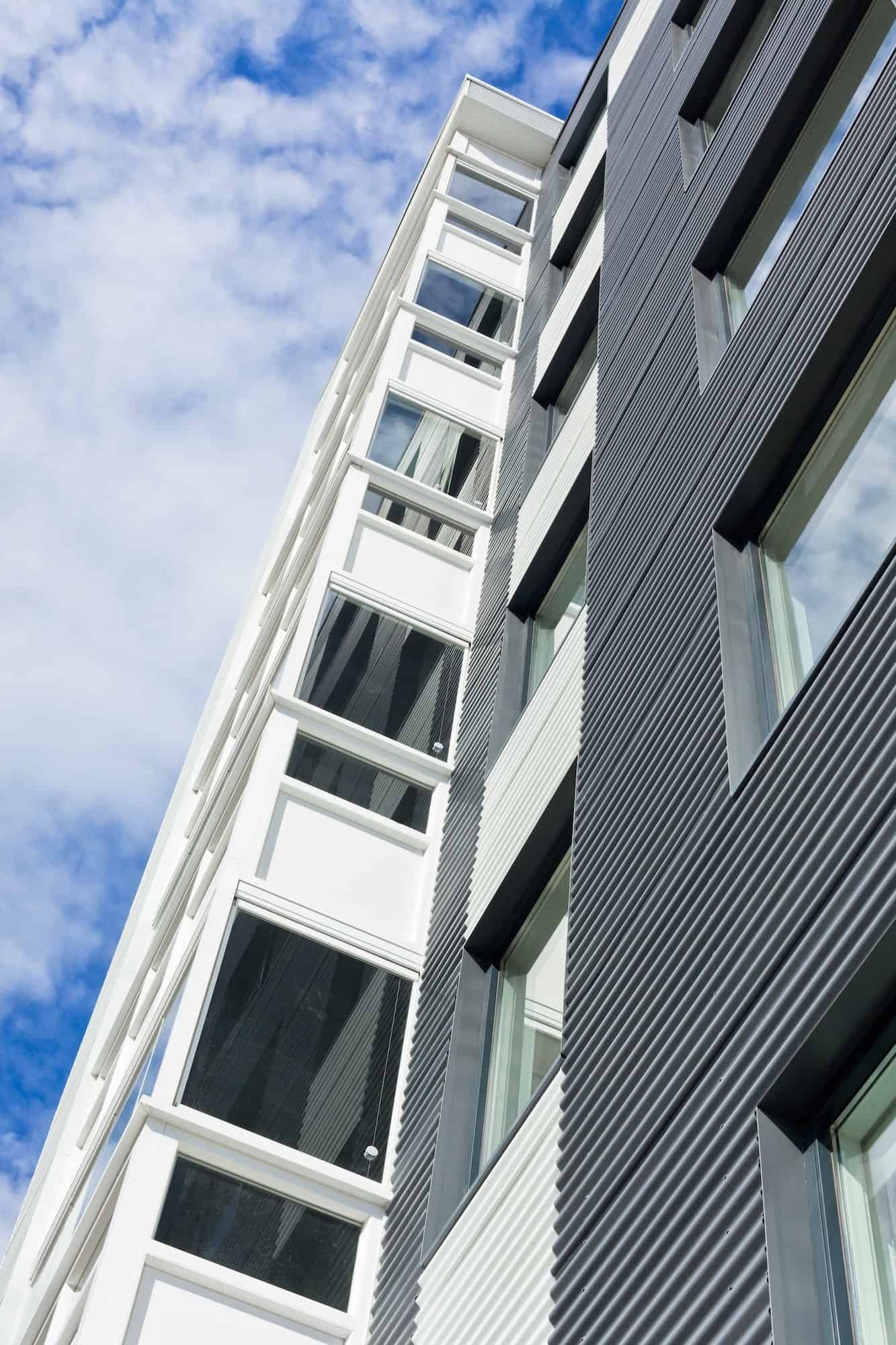 modern house with vinyl siding 1